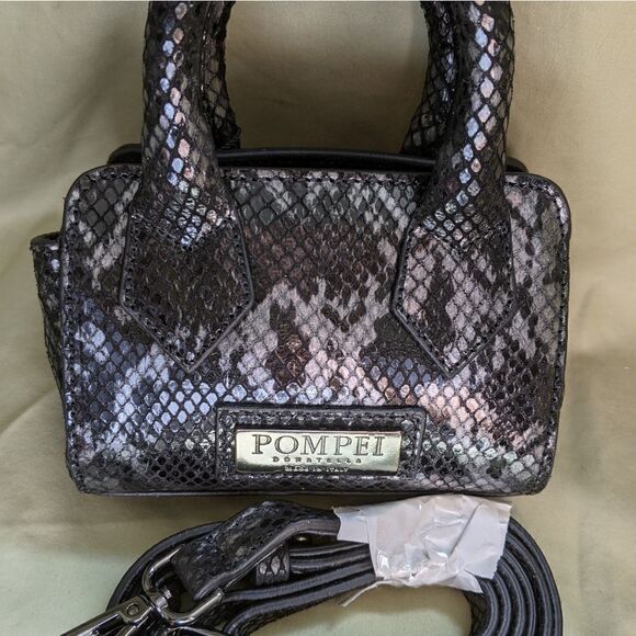 Pompei Leather Mini Tote  - Picture 5 of 10